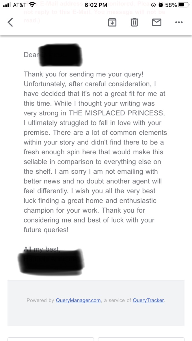 A Rejection Letter and Why I’m More Inspired Than Ever – Author Renee ...